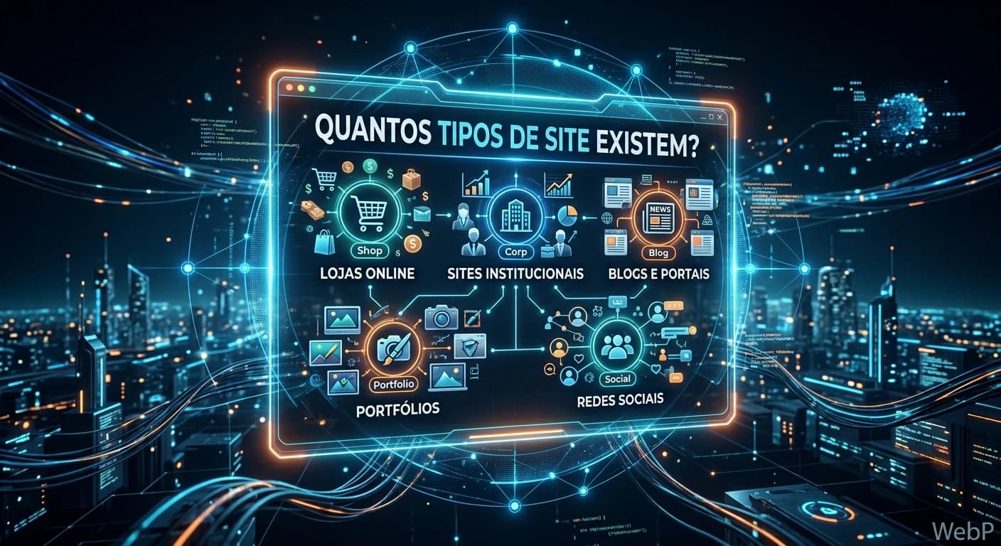 Quantos Tipos de Site Existem? Guia Completo 2026